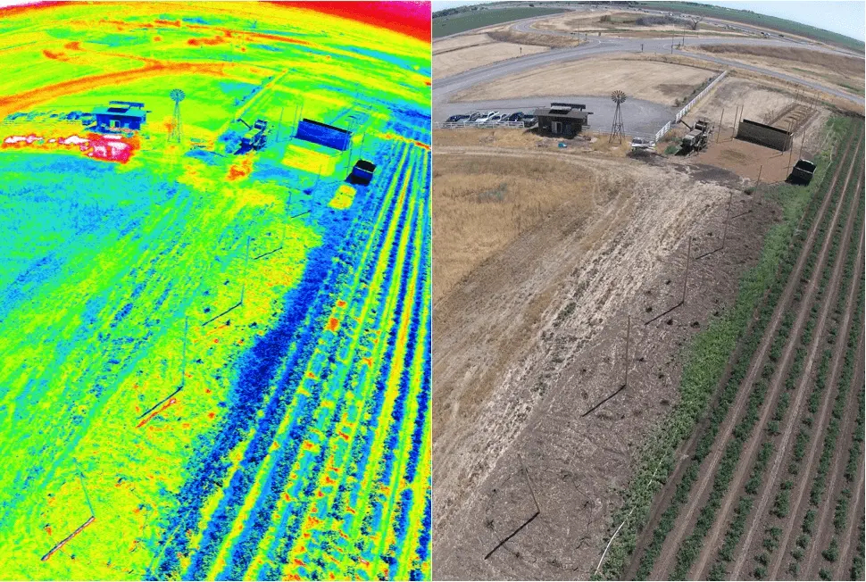 RGB camera in drones